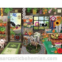 Tracy Flickinger Garden Shed Puzzle 300 Pieces B07G4ZJKNK
